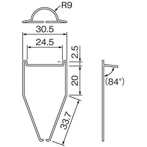 Omron Shared Socket Holding Bracket, Y92H-4(CLIP FOR H3Y) (Pack of 10)