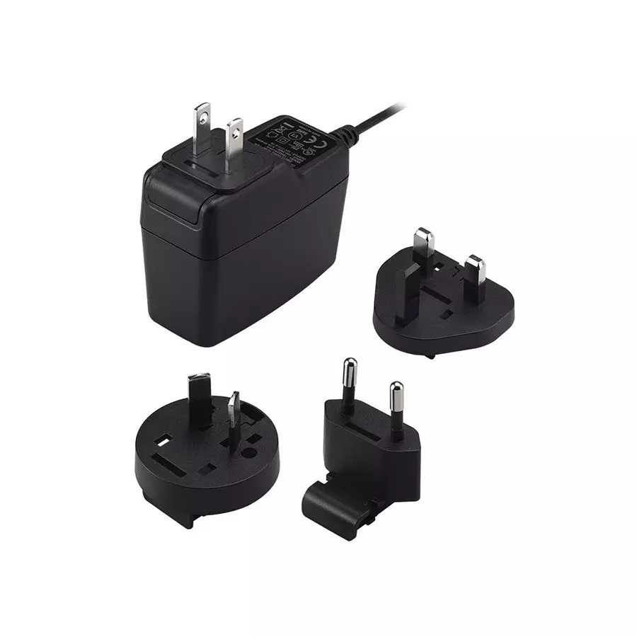 CINCON Interchangeable Plug Wall Mount 30 W Output Power, TRE-4PLUGKIT