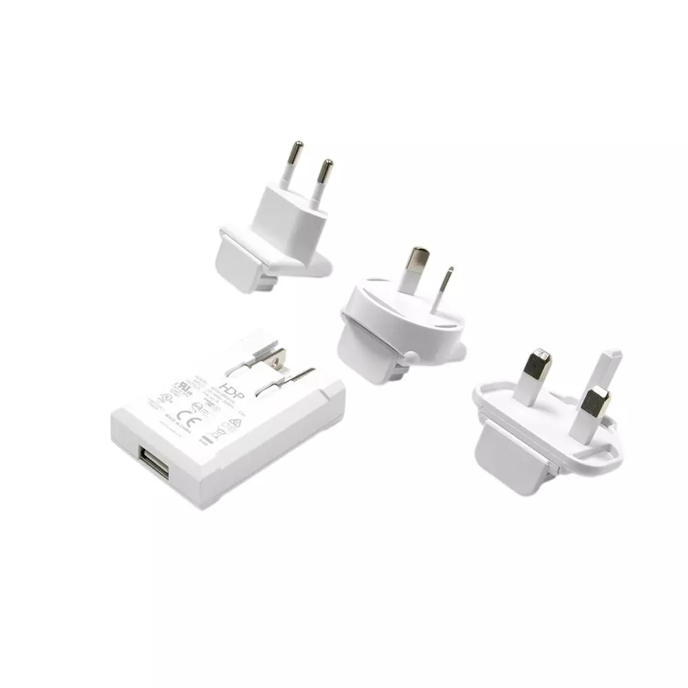 HDP Power Fixed Plug Wall Mount 1 Output 90 VAC to 264 VAC, HDP12-MD-0004