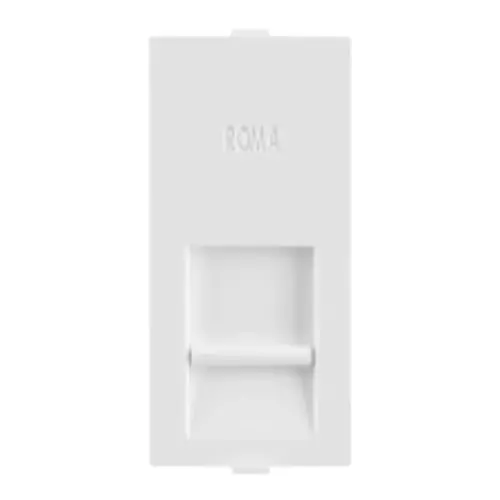Anchor Roma Rj45 Computer Socket White Cat 6, 35763 (Pack of 20)
