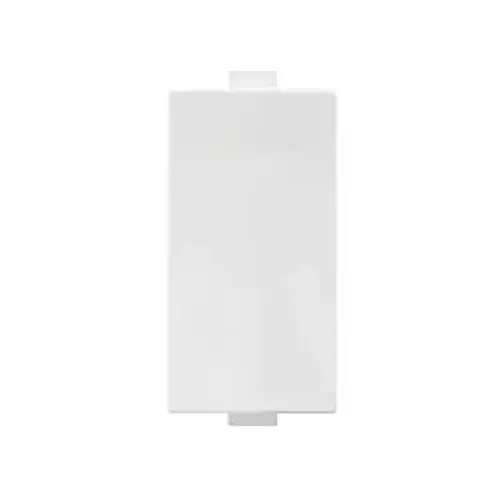 Anchor Roma Plus Series Blank Plate 1 Module White Color, 289684 (Pack of 20 Pcs)
