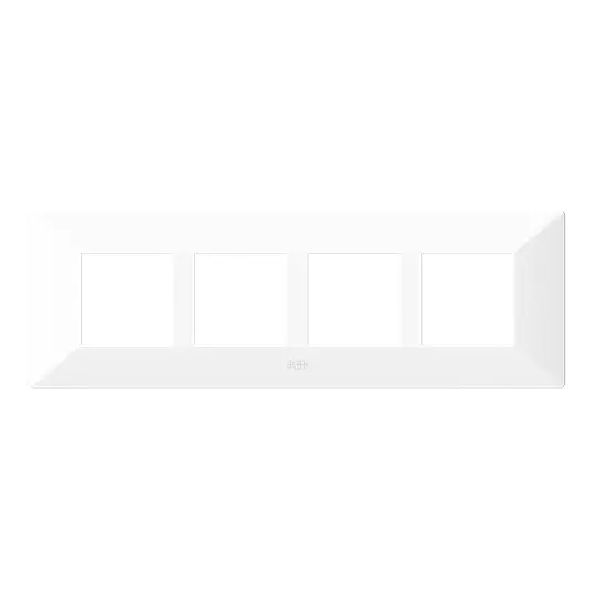 ABB LIORA Blank Plate 8 Module White Plastic 240 V AC Rated Voltage for Home & Office Use, 1SYK100001A2448