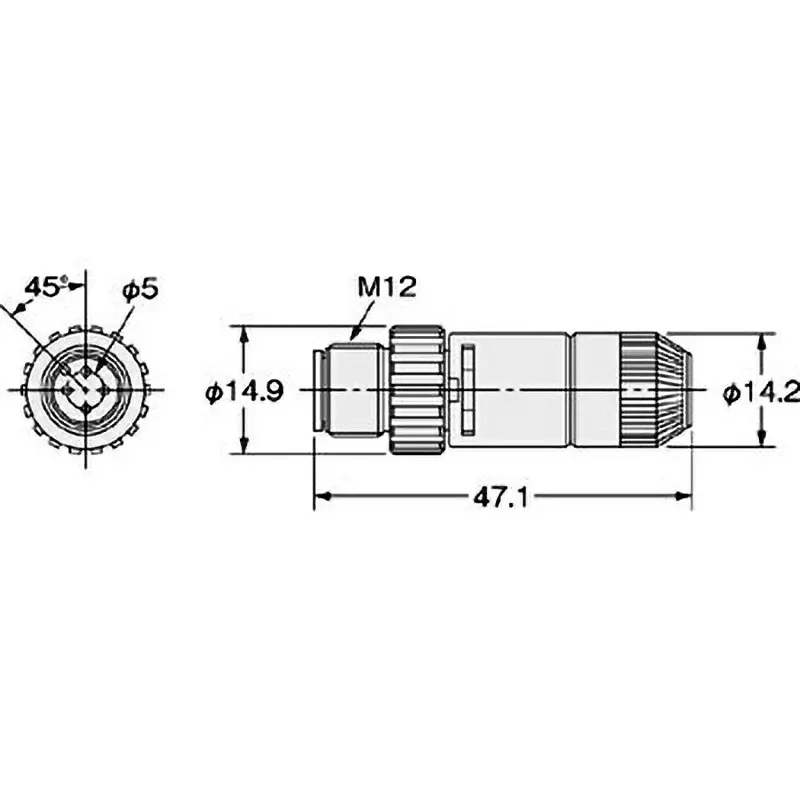 omron-connector-plug-xs2g-d421