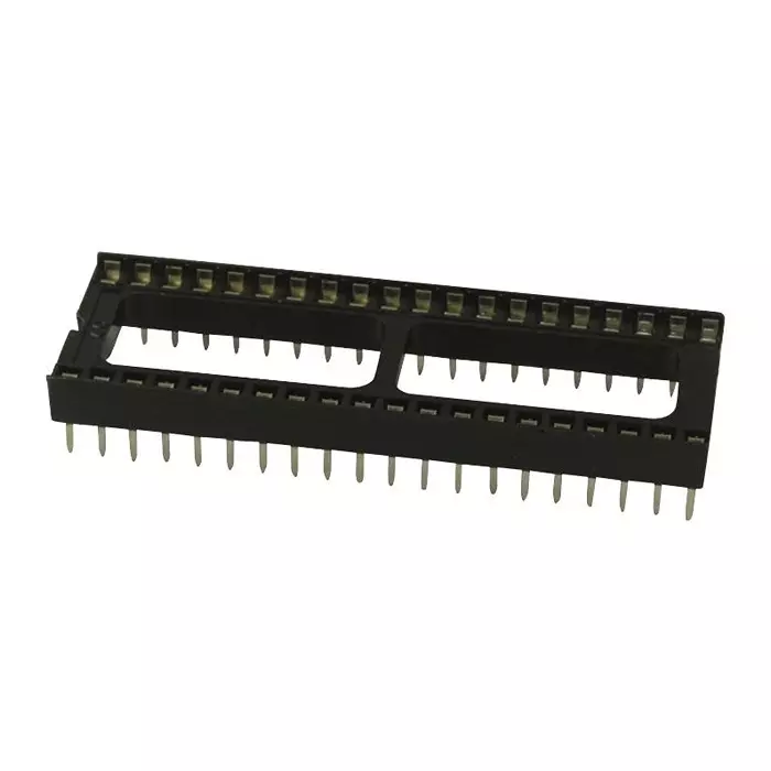 MULTICOMP PRO IC Sockets DIP SOCKET, 40POS, 2.54MM, TH, SPC15505 (Pack of 5)