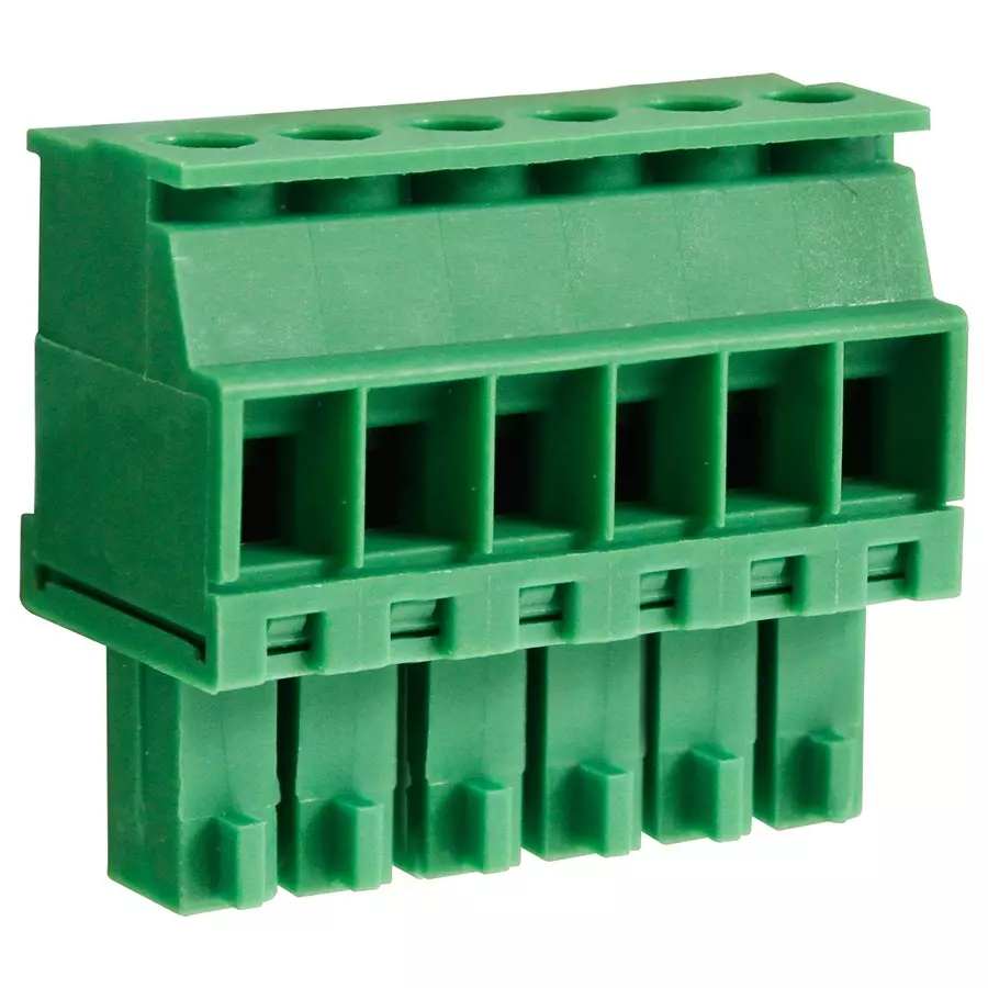 CAMDENBOSS Tb, Pluggable, 6Pos, 28-16Awg, CTBP92VD/6S