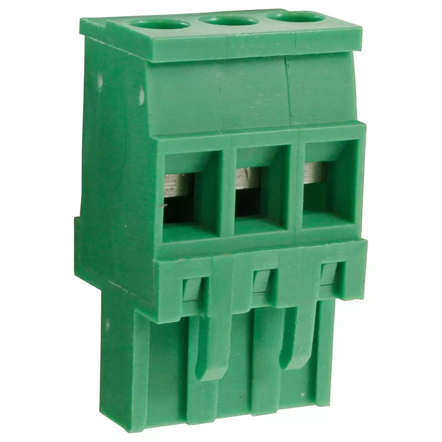 CAMDENBOSS Tb, Pluggable, 3Pos, 28-14Awg, CTBP92VG/3R
