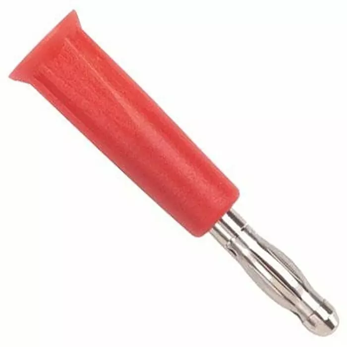 POMONA Banana Plug, 4 mm, 25A, Screw, Black, 5934-0 (Pack of 10)