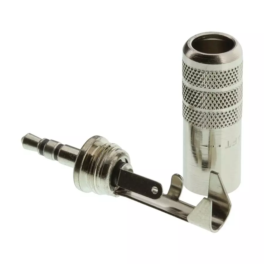 SWITCHCRAFT/CONXALL Connector, Phone Audio, Plug, 3 Position, 35HDNN