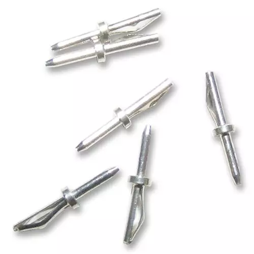 OXLEY Terminal, Kinky Pin, Pcb, 028/30P/LA/KP2 SILVER
