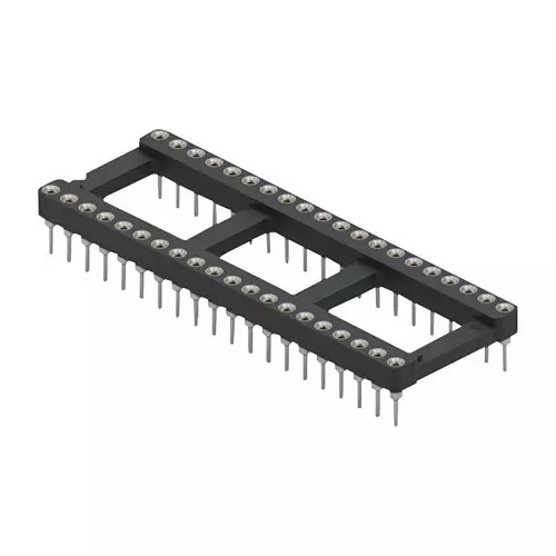 PRECI-DIP Dip Socket, 40Pos, 2.54Mm, Th, 110-87-640-41-001101