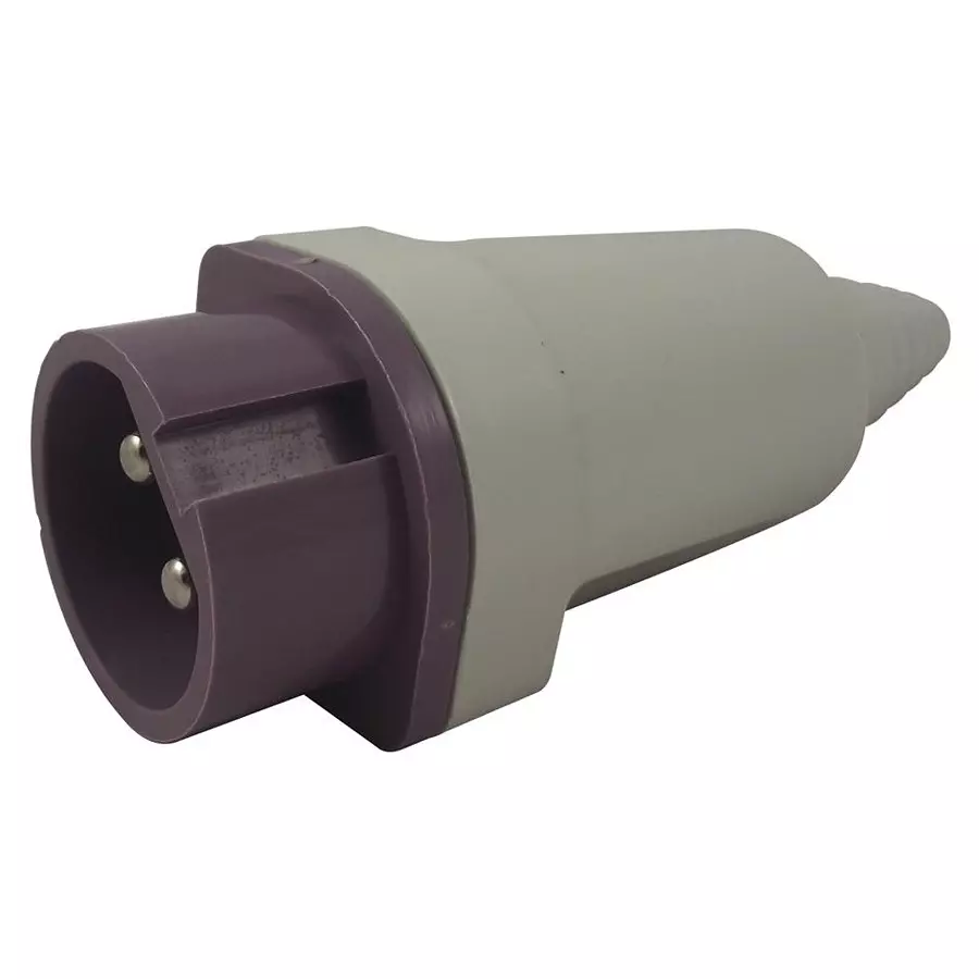 WALTHER Plug, Free, 25V, 16A, 1P44, 2P, 10280