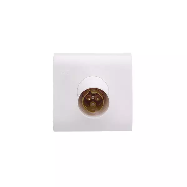 RAPID Sumo Batten Holder Aluminium Ring Material 127 x 127 mm (5x5 inch) White, R-604 (Pack of 20)