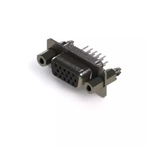 EDAC HD D SUB CONN, RCPT, 15POS, DE, SOLDER, 638-015-230-047
