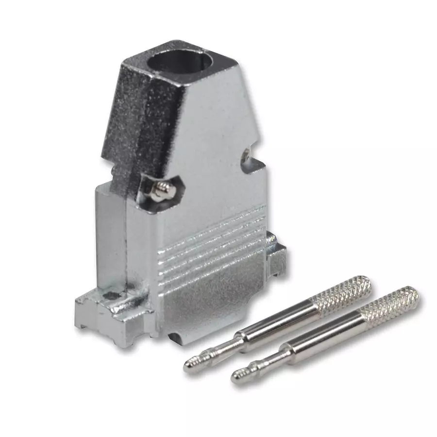 MH CONNECTORS BACKSHELL, D, DIECAST, 15WAY, MHCCOV-15ME