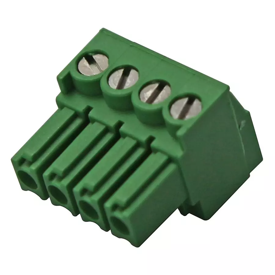 BUCHANAN - TE CONNECTIVITY TERMINAL BLOCK, PLUG, 3.5MM, 4WAY, 284506-4