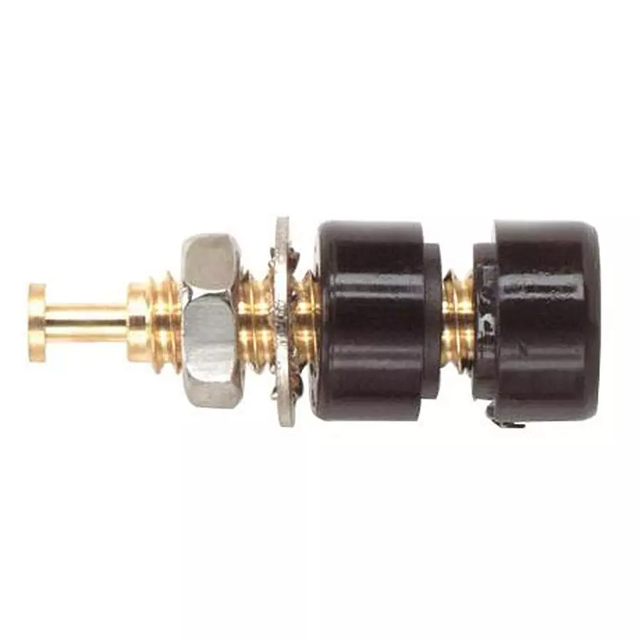 POMONA Banana JACk, 5A, Turret, Yellow, 2142-4 (Pack of 10 Pcs)