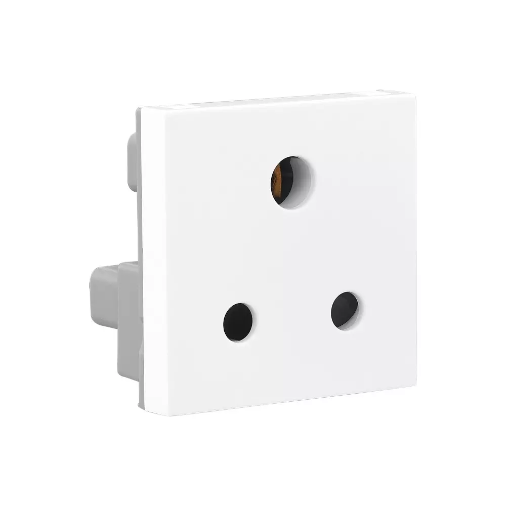 Buy Legrand Indian Standard Sockets with Shutter Allzy 6 Amp 2