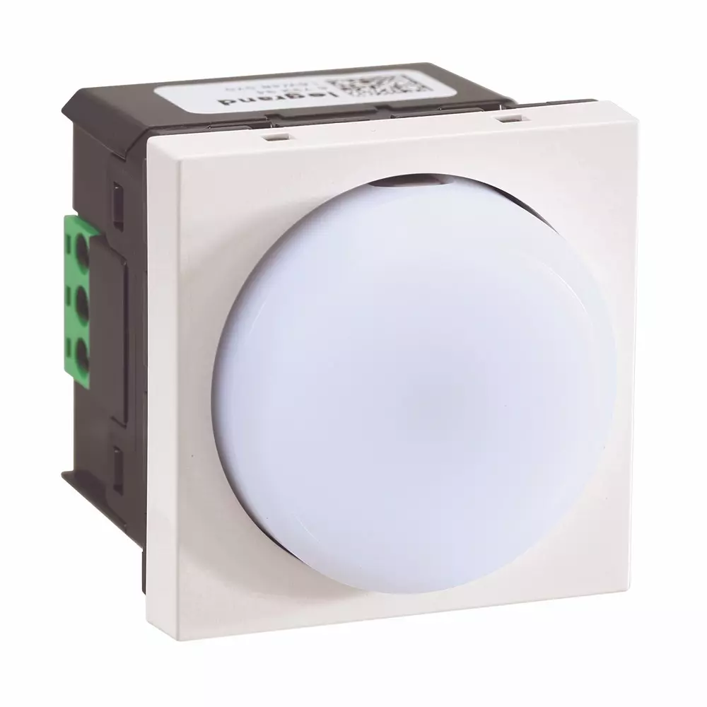 Legrand Emergency Removable LED Lamp Myrius Classic White 2 Module, 6792 43