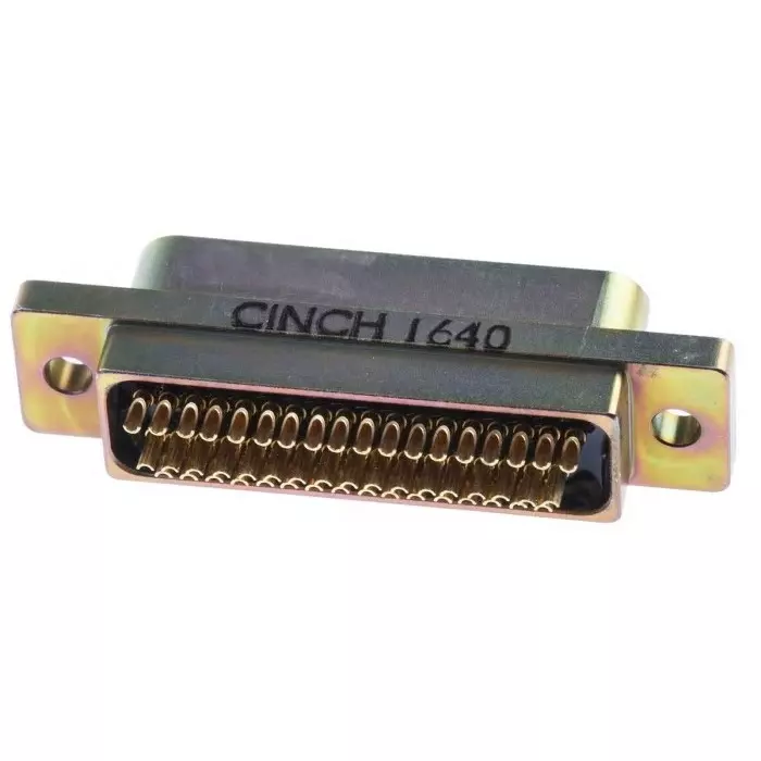 RS Pro 51 Way Panel Mount D-sub Connector Socket