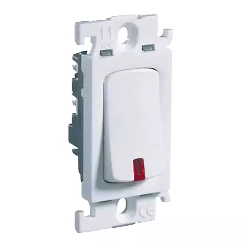 Legrand Mylinc 1 Way White Switch With Indicator 16 Amp - 6755 13