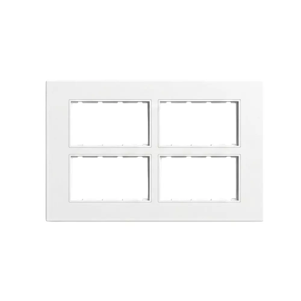 Cona GlazTouch Modular Plate White 16 Modules, GT 1116 (Pack of 10)