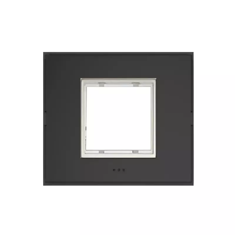 Cona Glasglow Modular Plate Black 2 Modules, GM 1102 (Pack of 10)
