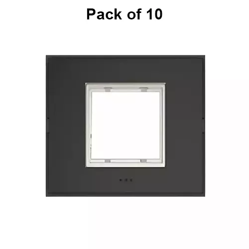 Cona Glasglow Modular Plate Black 2 Modules, GM 1102 (Pack of 10)