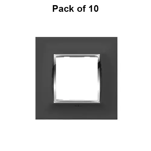 Cona NuGlow Modular Plate Black 2 Modules, MN 1102 (Pack of 10)