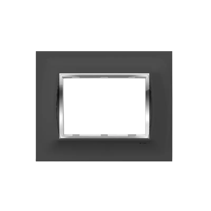 Cona NuGlow Modular Plate Black 3 Modules, MN 1103 (Pack of 10)