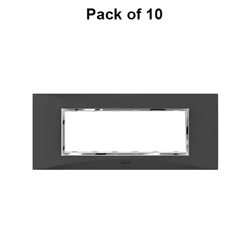 cona-modular-plate-smooth-glow-black-6-module-sg-1106-pack-of-10-pcs