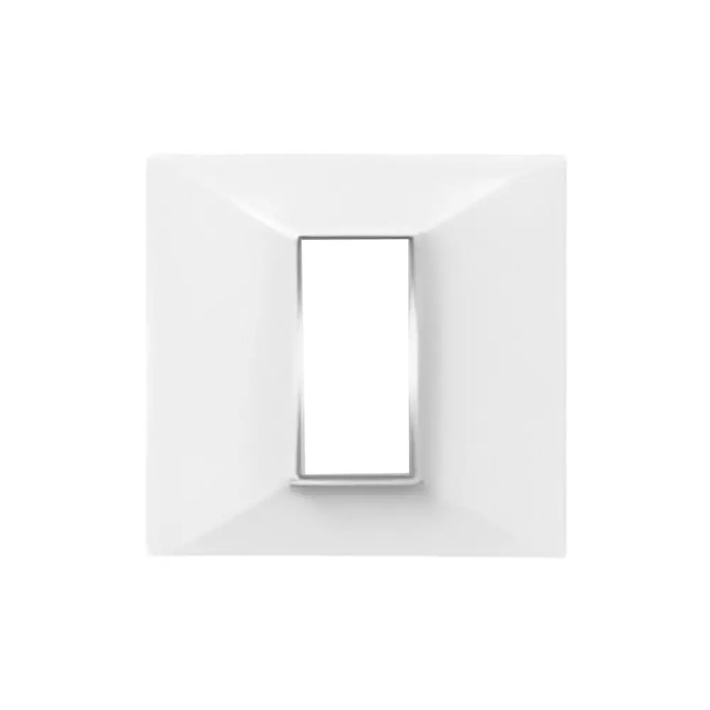 Cona Amaze Modular Plate White, AW (Pack of 10) (Module 1 to 18)