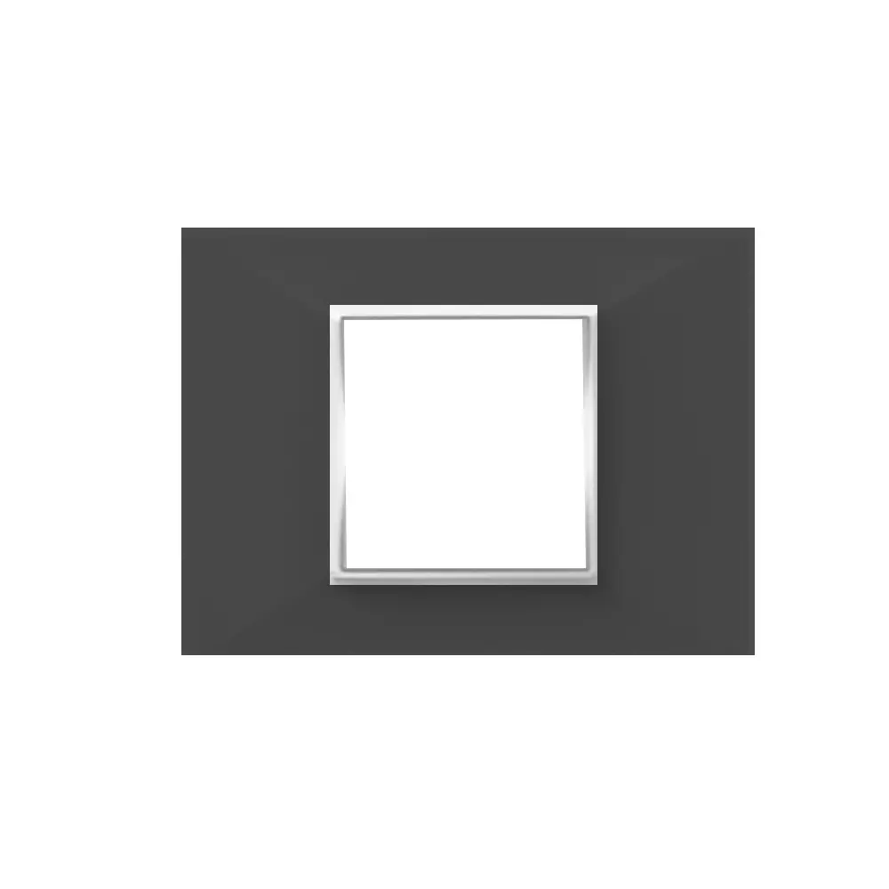 Cona Amaze Modular Plate Black 2 Modules, AW 2202 (Pack of 10)