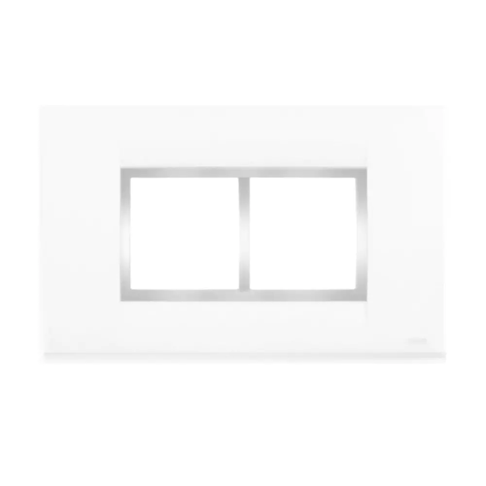 Cona Oliwood Modular Plate White 4 Modules, OW 2016 (Pack of 10)