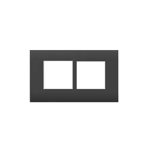 Cona Forte Modular Metal Plate Black 4 Modules, ORPM 1104 (Pack of 10)