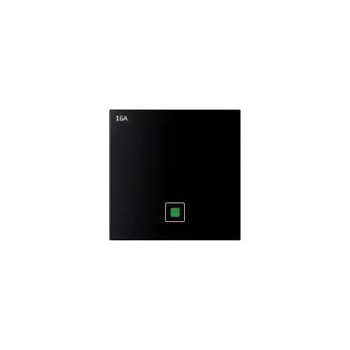 Anchor Roma Urban Modular Touch Switch 16 A 1 Switch Black PVC Plastic for Industrial and Home Use, 71006B