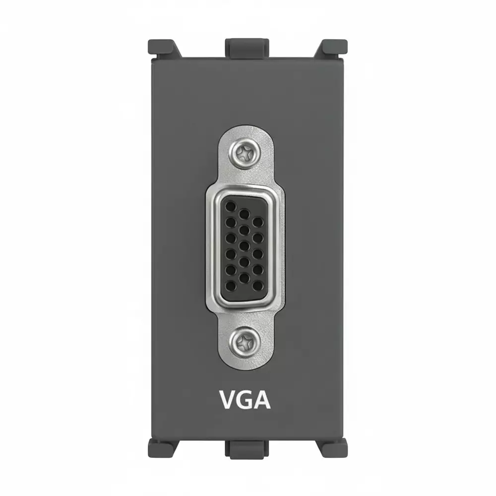 Anchor Roma Urban Projector Socket 1 Module Grey Beige for Homes, Offices & Commercial Use, 66716GB