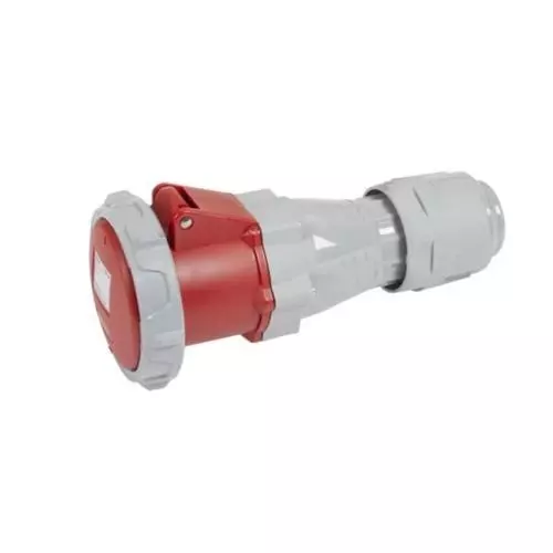 Legrand P17 Tempra Pro Series 125 A 380-415 V Mobile Socket 3P+E Plastic Housing IP 66/67, 5556 08