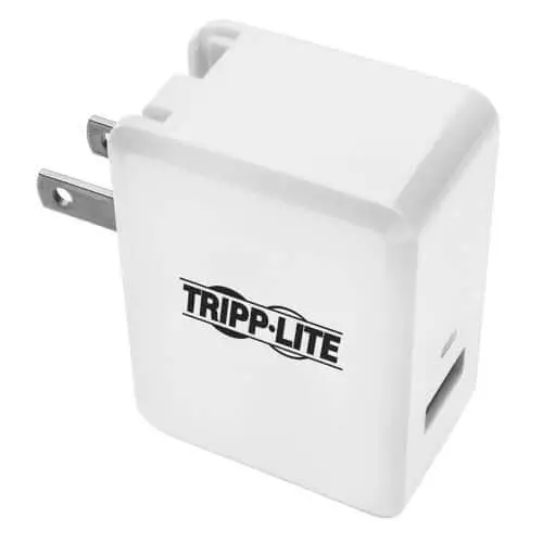TRIPP LITE Fixed Plug Wall Mount 18 W Output Power, U280-W01-QC3-1