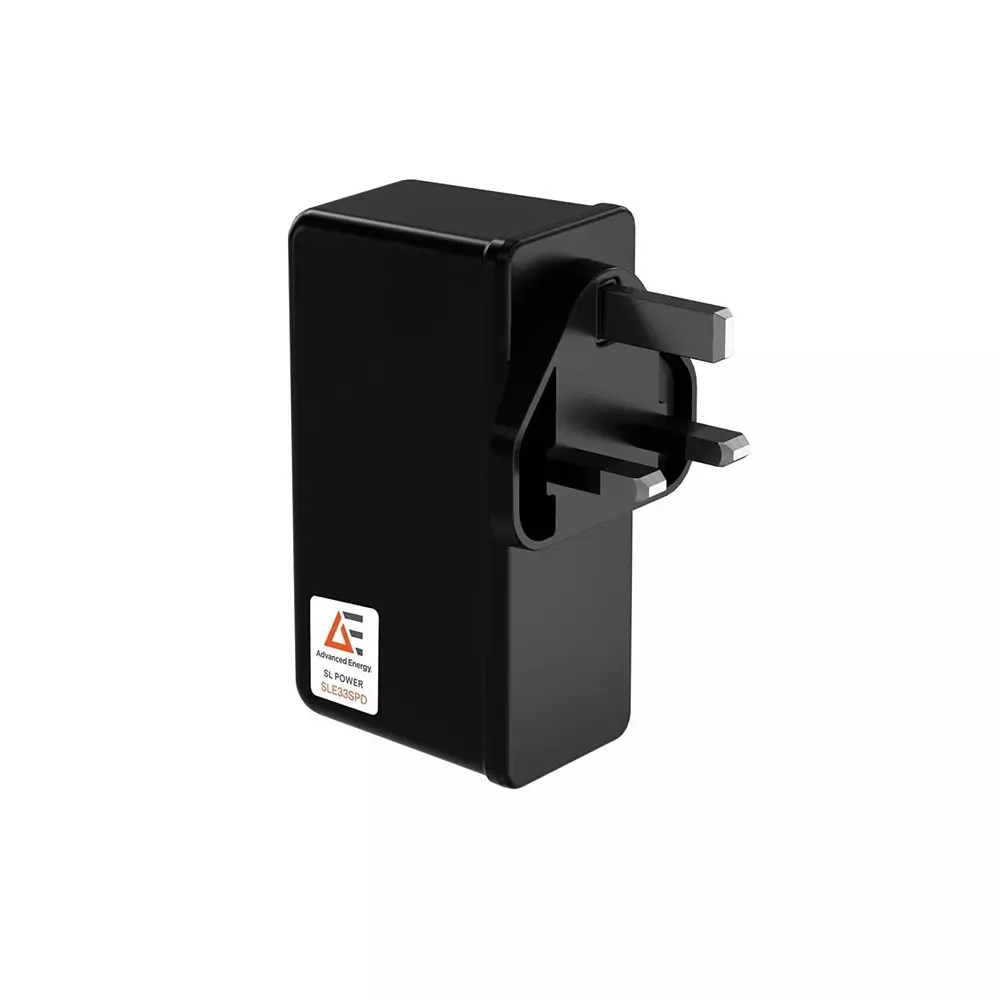 ADVANCED ENERGY / SL POWER Fixed Plug Wall Mount 5 Output 80 VAC to 264 VAC, SLE33SPD00G01