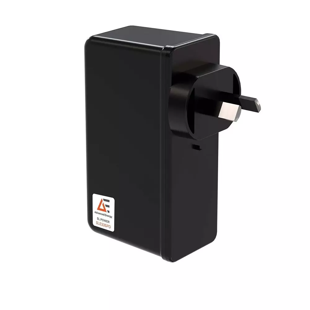 ADVANCED ENERGY / SL POWER Fixed Plug Wall Mount 5 Output 80 VAC to 264 VAC, SLE33SPD00H01