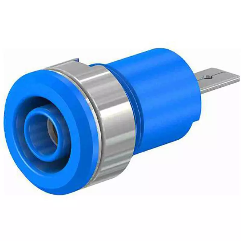 Esco Panel Mount Socket 1000 V, CAT III 600 V, CAT IV Rated Voltage 24 A Rated Current Φ4 mm Compatible Plug, EA940DP-543