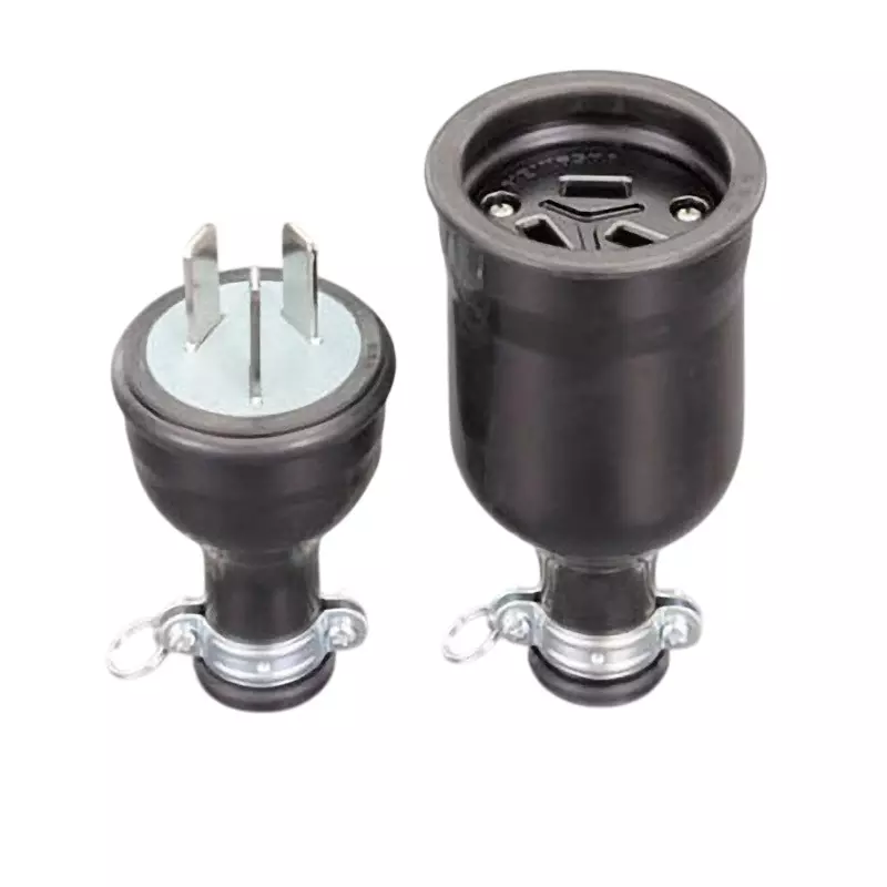 Esco Waterproof Plug 250 V Rated Voltage 30 A Rated Current 3 P 30 A 250 V Outlet Shape, EA940BH-26