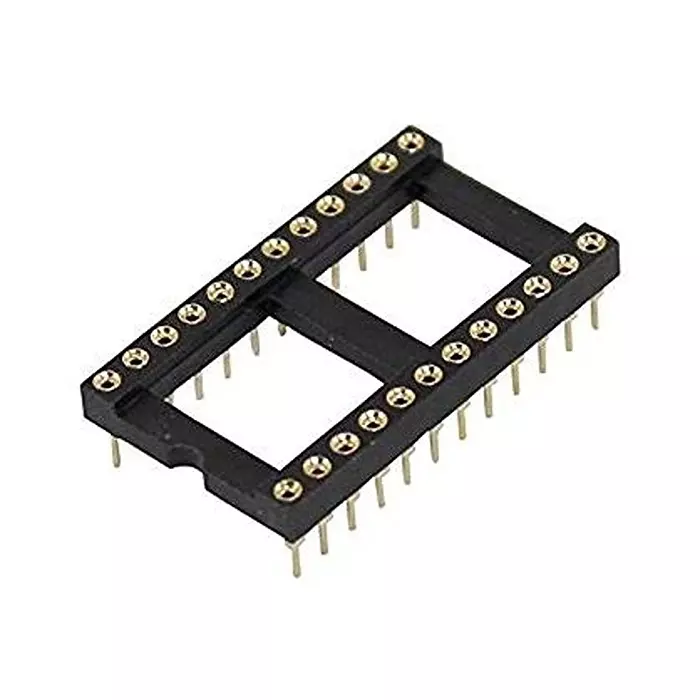 MULTICOMP PRO IC Sockets SOCKET IC, DIL, 0.3", 24WAY, 2227MC-24-03-06-F1