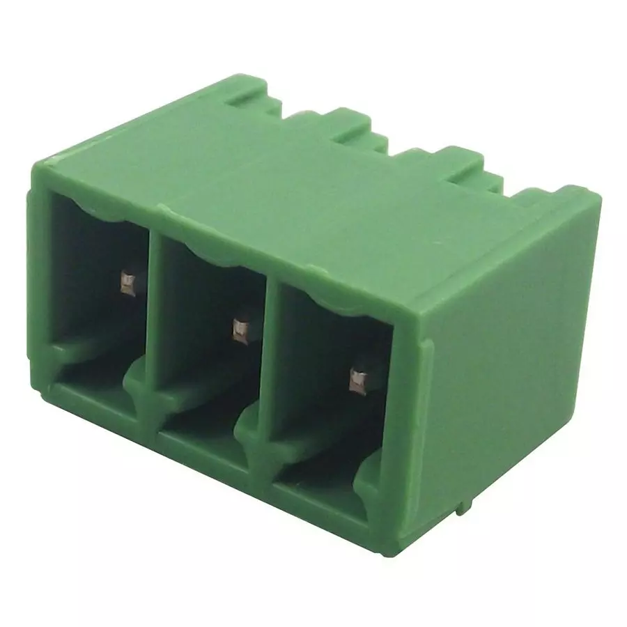 CAMDENBOSS Pluggable Term Blk,3Way,3.81 mm,Male Pcb, CTB93VE/3
