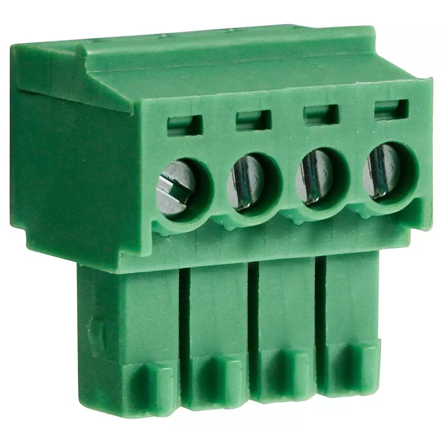 CAMDENBOSS Tb, Pluggable, 4Pos, 28-16Awg, CTBP92HD/4