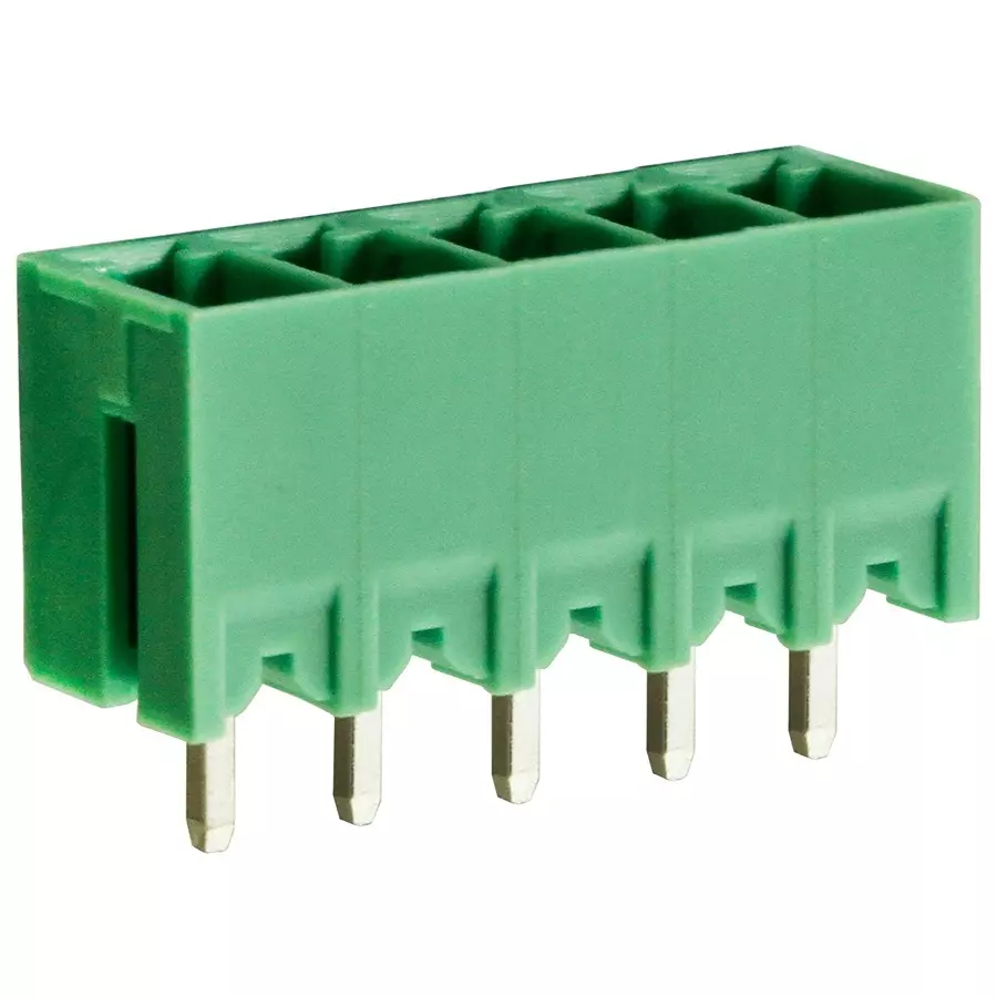 CAMDENBOSS Terminal Block, Header, 5Pos, Th, CTBP93VE/5 (Pack of 10)