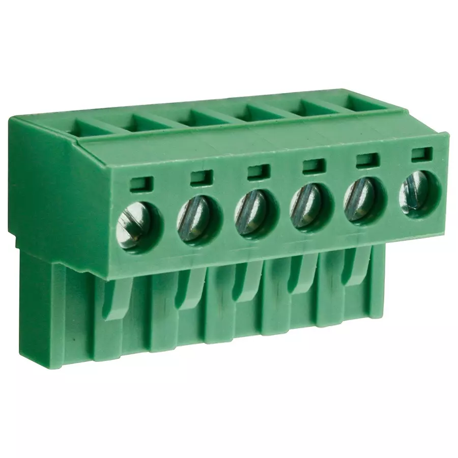 CAMDENBOSS Tb, Pluggable, 6Pos, 28-14Awg, CTBP9208/6