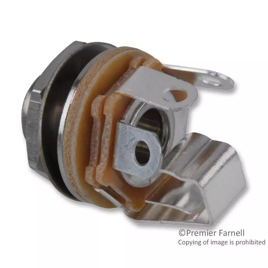 SWITCHCRAFT/CONXALL Connector, Phone Audio, Jack, 2 Position, 42A