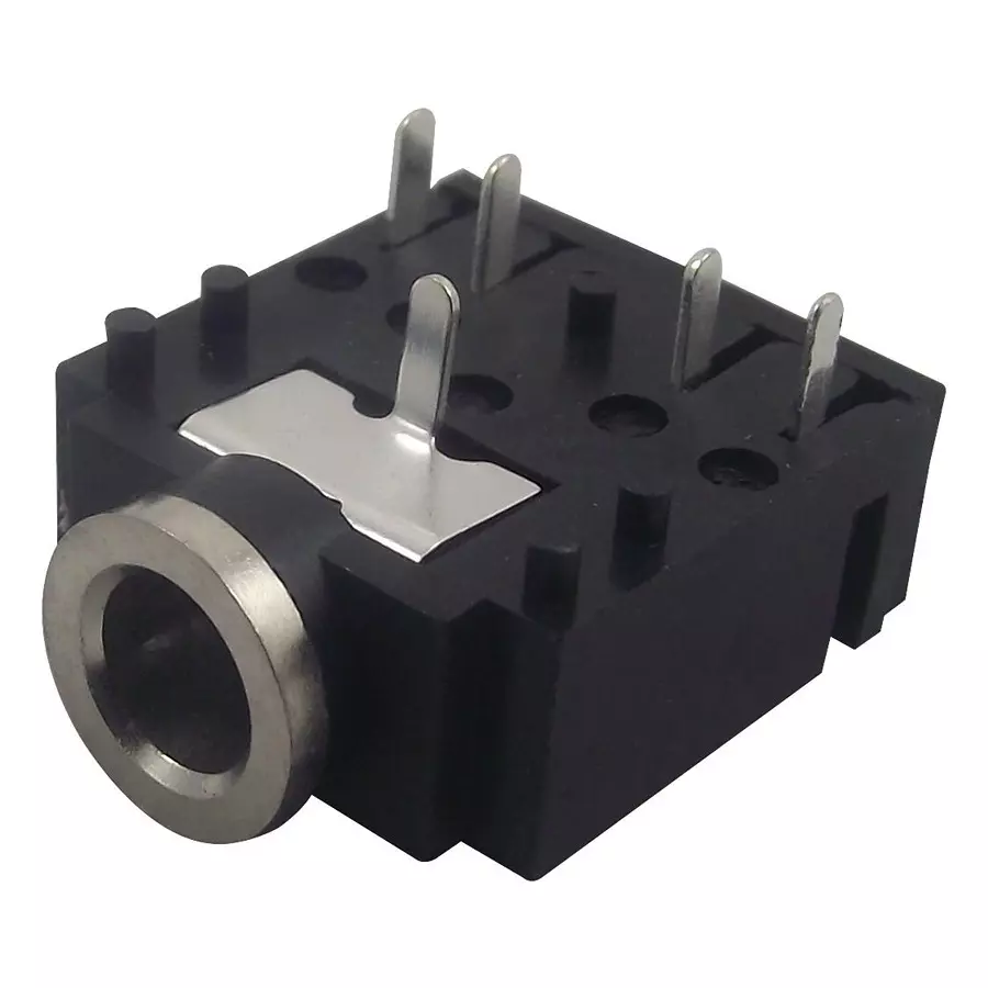 SWITCHCRAFT/CONXALL Connector, Rca, Jack, 3.5 mm, Tht, 5Way, 35RAPC4BHN2