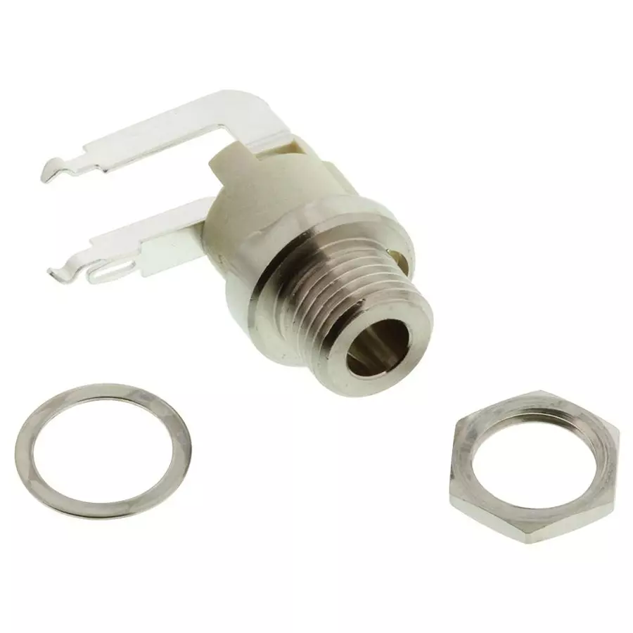 SWITCHCRAFT/CONXALL Dc Power Jack, 3A, 24V, Panel, 732RAH.